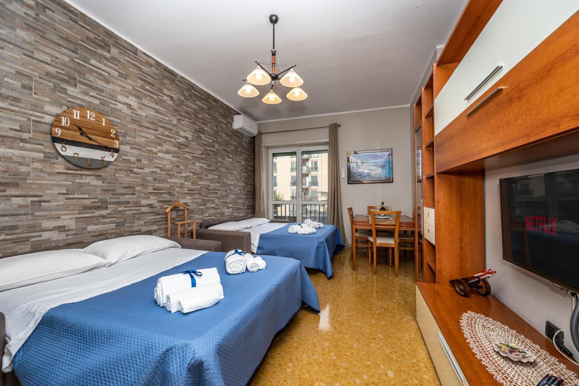 Big Apartment Rome Air Conditioning Wifi Netflix 90 Mq Kültér fotó